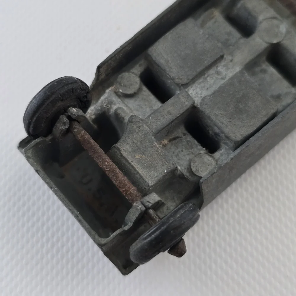 Vintage Midgetoy Rockford ILL Metal Die Cast Toy Army Jeep - USA 2.5" - Picture 8 of 9